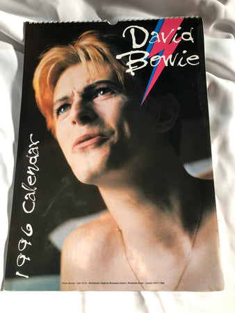 RARE STUFF David Bowie-Vintage Collectable-1996 Calendar