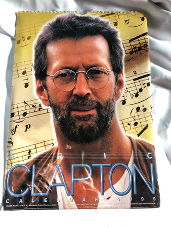 RARE STUFF Eric Clapton-Vintage Collectable-1999 Calendar