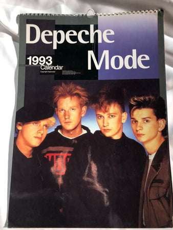 RARE STUFF Depeche Mode-Vintage Collectable-1993 Calendar