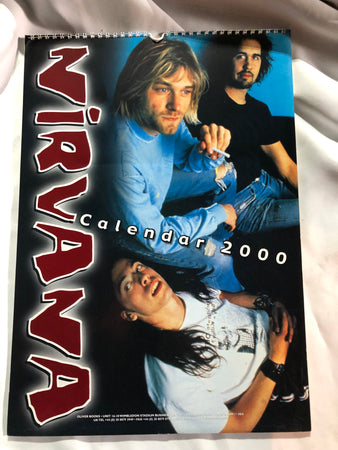 RARE STUFF Nirvana-Vintage Collectable-2000 Calendar