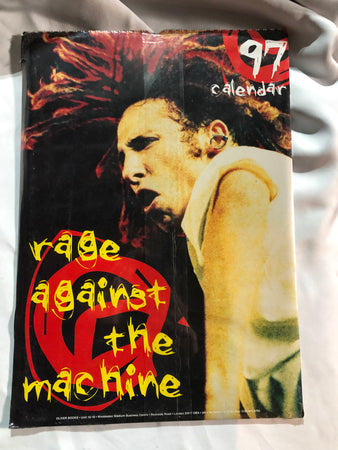 RARE STUFF Rage Against The Machine-Vintage Collectable-1997 Calendar