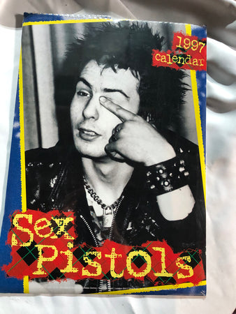 RARE STUFF Sex Pistols-Vintage Collectable-1997 Calendar