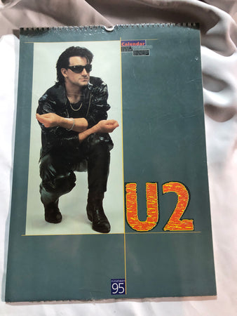 RARE STUFF U2-Vintage Collectable-1995 Calendar