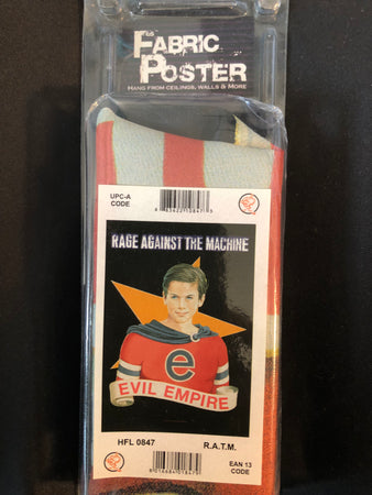 Rage Against The Machine - RARE STUFF - Evil Empire Fabric Poster