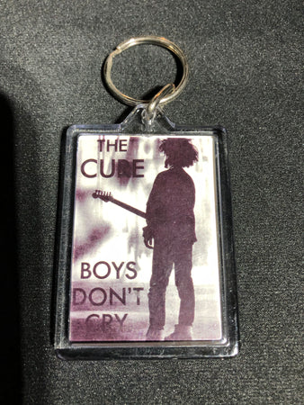 The Cure - RARE STUFF - Boys Don't Cry - Acrylic Keychain