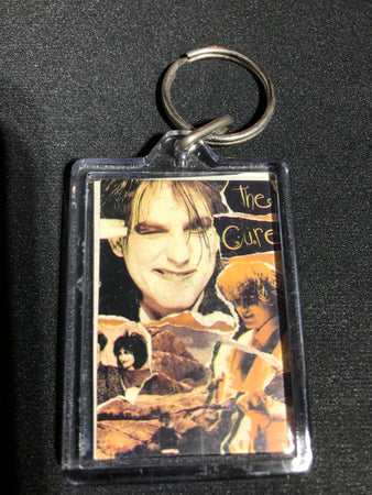 The Cure - RARE STUFF - Robert Smith Collage - Acrylic Keychain