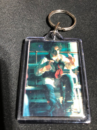 The Cure - RARE STUFF - Robert Smith Sitting - Acrylic Keychain