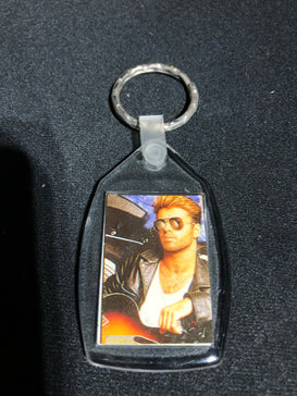 George Michael - RARE STUFF -Faith - Acrylic Keychain
