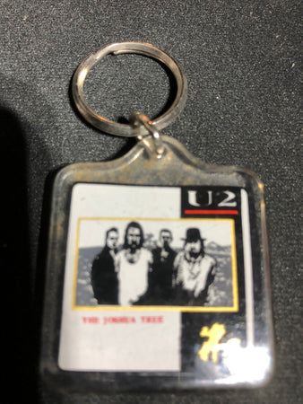 U2 - RARE STUFF - Joshua Tree 2 pics - Acrylic Keychain