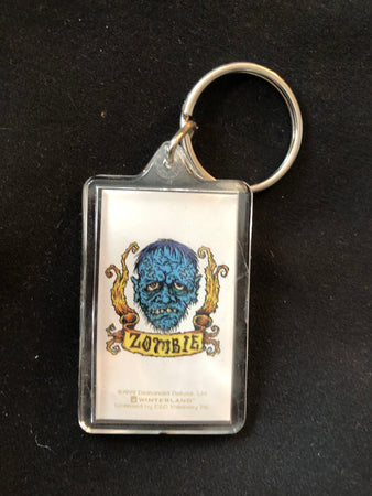 Rob Zombie - RARE STUFF -Blue Face - Acrylic Keychain