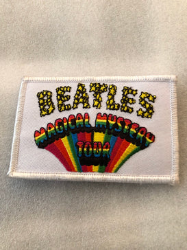 RARE VINTAGE The Beatles - Magical Mystery Tour - small sew on patch