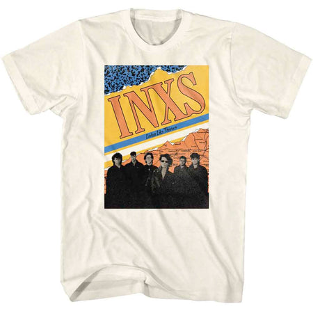 INXS - Listen Like Thieves - Natural t-shirt