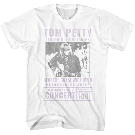 Tom Petty - Into The Great Wide Open - White t-shirt