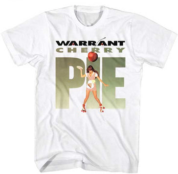 Warrant - Cherry Pie 2 - White t-shirt