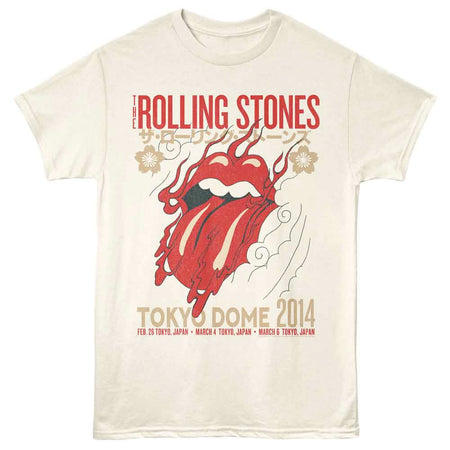 Rolling Stones - Tokyo Dome 2014 - Natural t-shirt