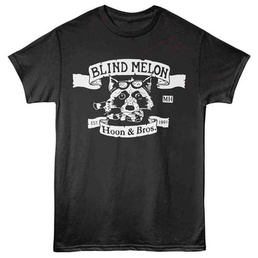 Blind Melon - Blind Melon Hoon Bros Raccoon - Black t-shirt