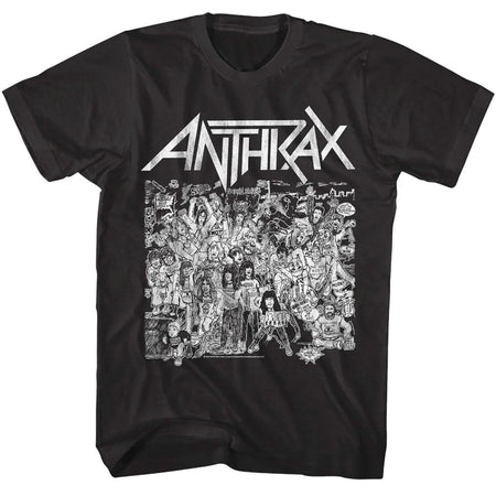 Anthrax - No Frills - Black t-shirt