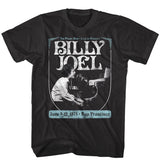 Billy Joel - Poster - Black t-shirt
