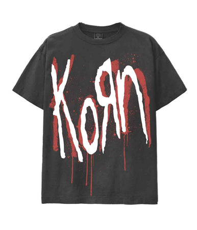 Korn -Shadow Logo - Black t-shirt