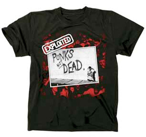 The Exploited - Punks Not Dead - Black t-shirt