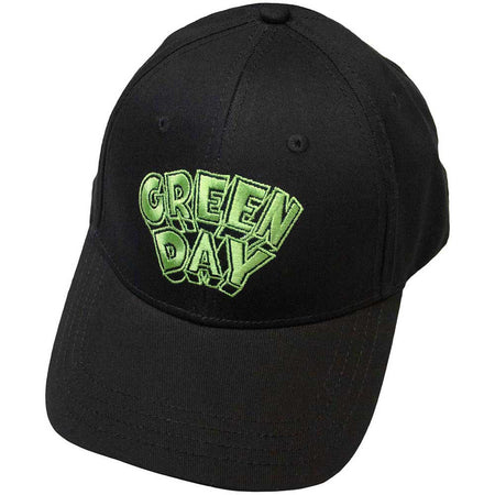 Green Day - Dookie  Logo - OSFA Black Snapback Baseball Cap