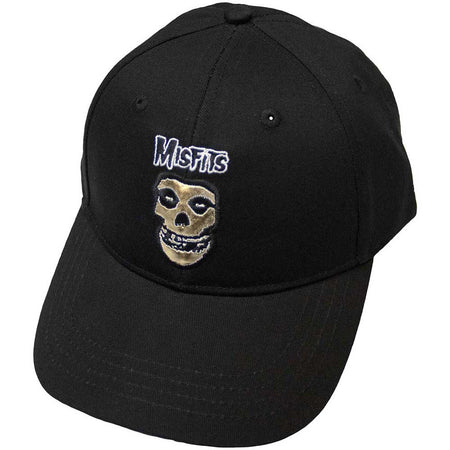 Misfits - Logo & Gold Fiend - OSFA Black Snapback Baseball Cap