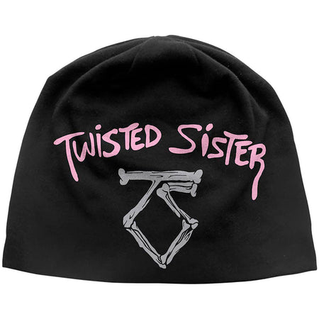 Twisted Sister - We're Not Gonna Take It JD Print - Black Ski Cap Beanie
