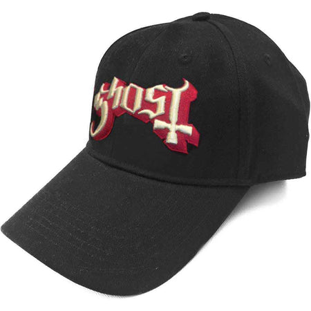 Ghost - Logo - Black OSFA Baseball Cap