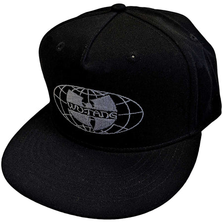 Wu-Tang Clan - World Wide- Black OSFA Snapback Baseball Cap