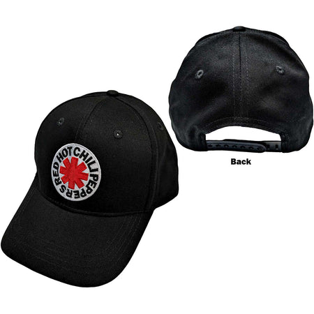 Red Hot Chili Peppers - Classic Asterisk-  Black OSFA Snapback Baseball Cap