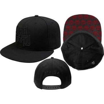Eminem - Snapback-Slim Shady - Black OSFA Baseball Cap