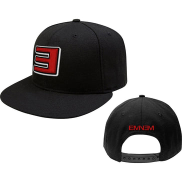 Eminem - Snapback-Reverse E - Black OSFA Baseball Cap