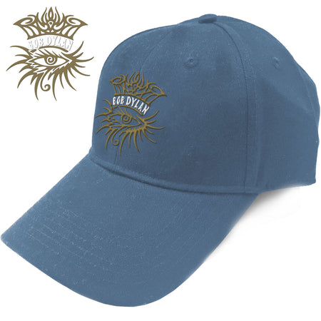 Bob Dylan - Eye Logo - Denim Blue OSFA Baseball Cap