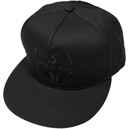 Wu-Tang Clan - Black Logo - Black OSFA Snapback Baseball Cap