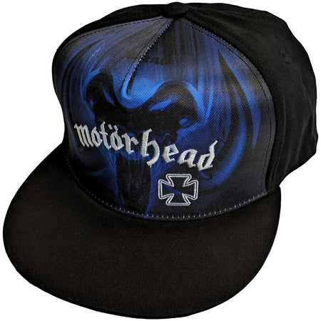 Motorhead - Rock N Roll Blue Mono - Black OSFA Baseball Cap