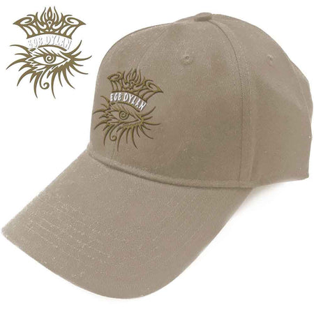 Bob Dylan - Eye Logo - Sand OSFA Baseball Cap