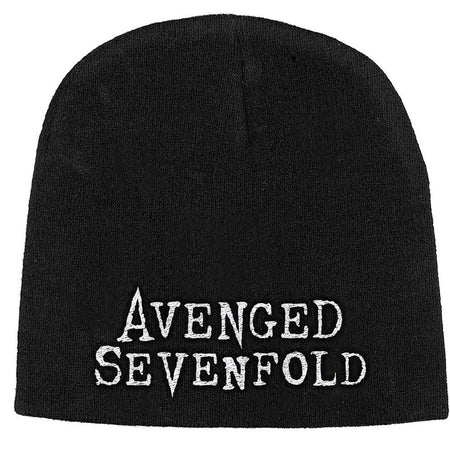 Avenged Sevenfold - Logo - Black Ski Cap Beanie