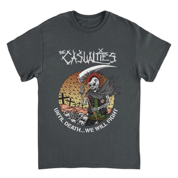 The Casualties - Until Death Artwork - Black t-shirt