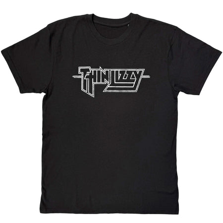 Thin Lizzy - Logo Mono - Black t-shirt