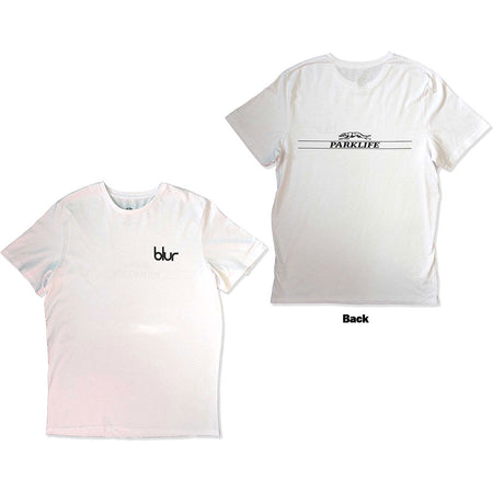 Blur - Pocket Blur/Parklife - White t-shirt