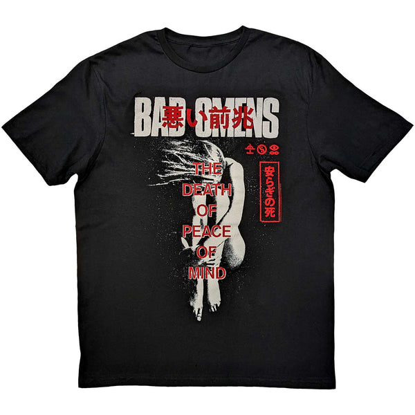 Bad Omens Take Me Black tshirt burning airlines