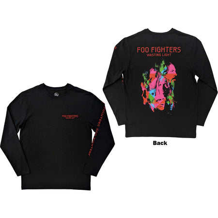 Foo Fighters - Wasting Light - Long Sleeve Black t-shirt