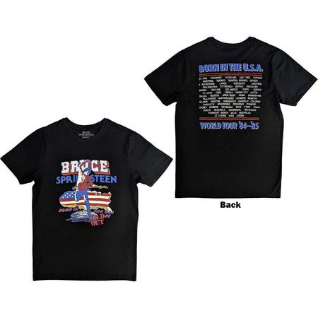 Bruce Springsteen - Born In The USA '85 - Black T-shirt