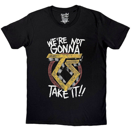 Twisted Sister - Not Gonna Take It - Black t-shirt