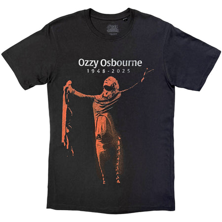 Ozzy Osbourne - Tribute - Unfinished Black t-shirt