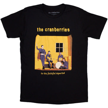 The Cranberries -Faithfully Departed Cover - Black t-shirt