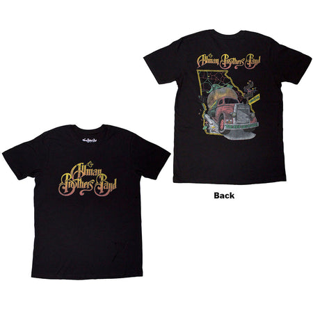 The Allman Brothers Band - Road Goes On - Black t-shirt