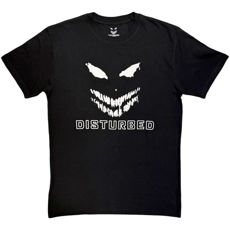 Disturbed - Logo Mono - Black t-shirt