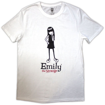 Emily The Strange - Emily Poses - White t-shirt