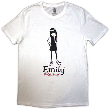 Emily The Strange - Emily Poses - White t-shirt